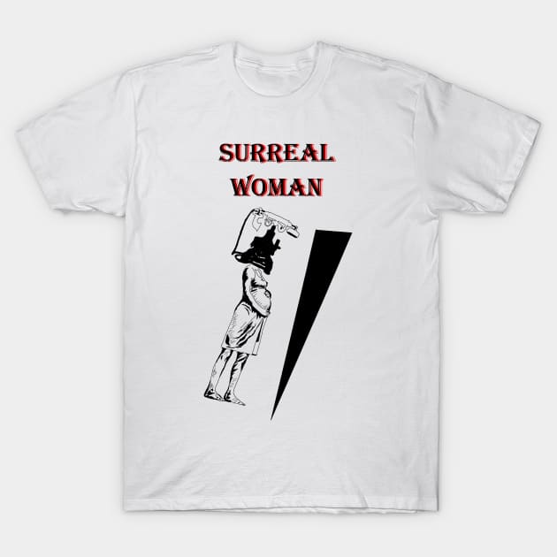 Surreal woman T-Shirt by FranciscoCapelo